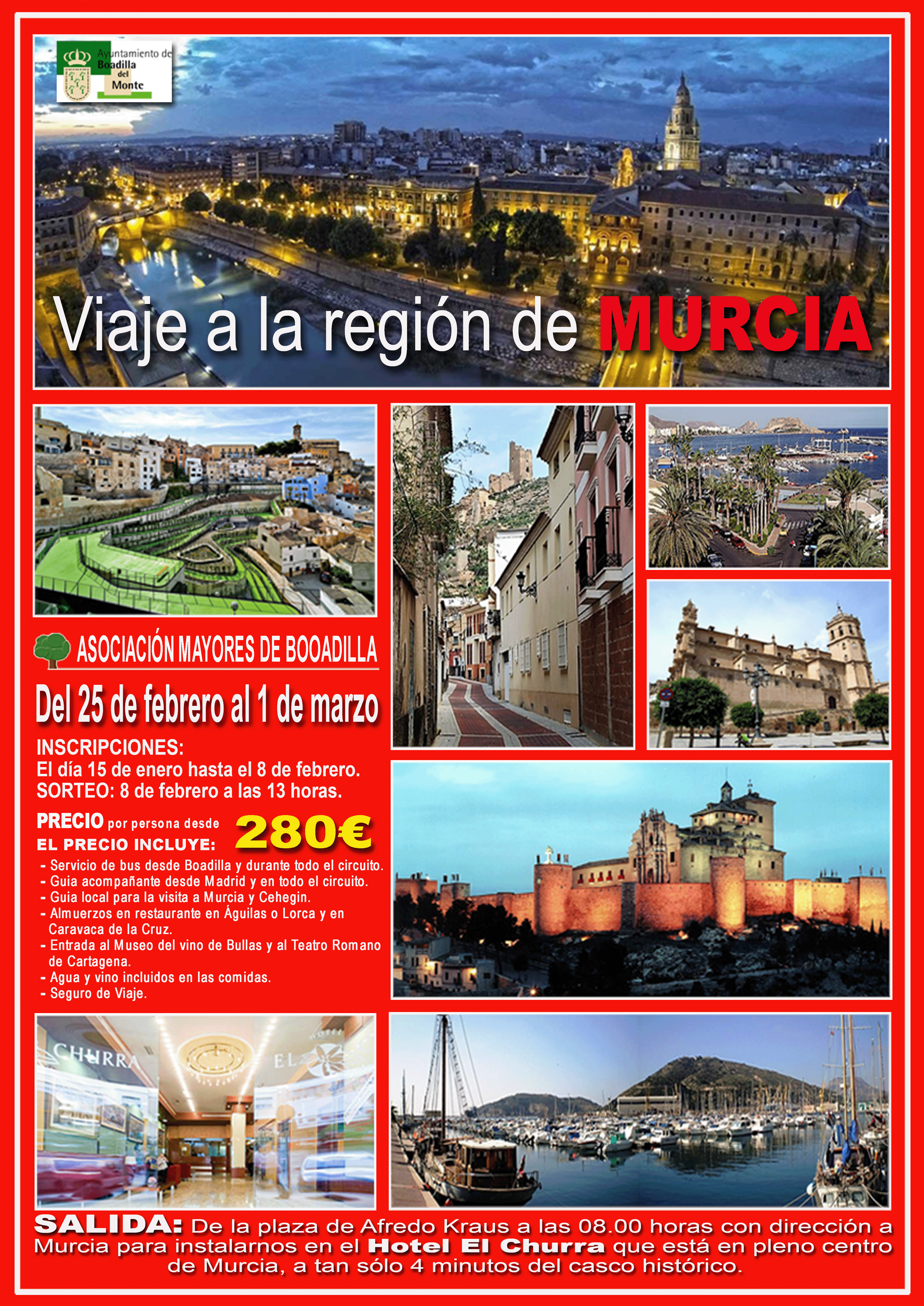 VIAJE A LA REGIN DE MURCIA